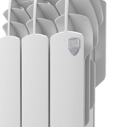 Радиатор биметаллический Royal Thermo Vittoria 350 VD (3 секции) Bianco Traffico