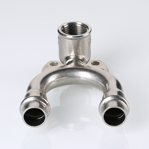 Водорозетка VALTEC VTi.954.DI ВР 1/2" DN 15 PN 16 проходная нержавеющая сталь 3