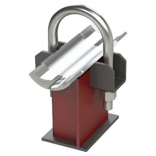 Опора Л8-193.000-11 хомутовая неподвижная