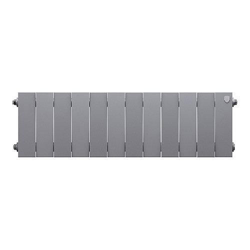 Радиатор биметаллический Royal Thermo PianoForte 200 (12 секций) Silver Satin 2