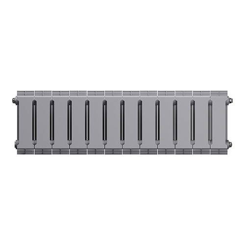 Радиатор биметаллический Royal Thermo PianoForte 200 (12 секций) Silver Satin 3