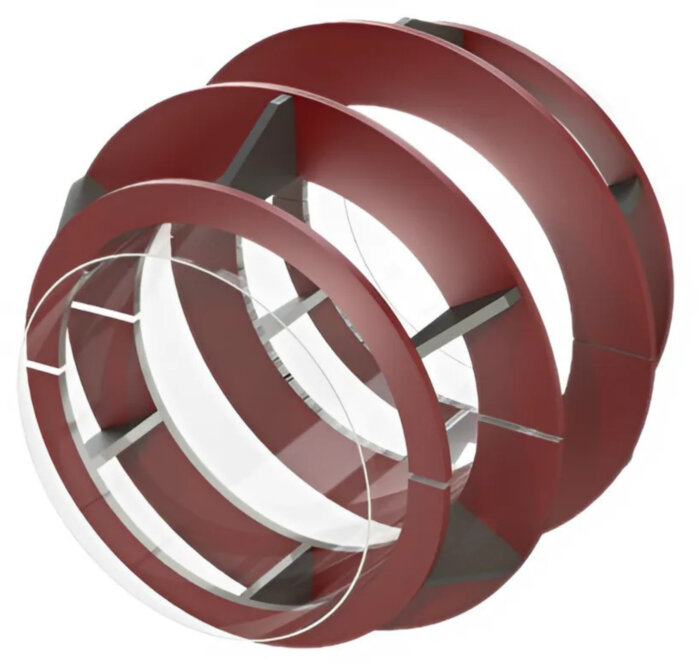 Опора Т9.20 Ду 920 мм Серия 4.903-10 выпуск 4 неподвижная щитовая усиленная толщина стенки 9 мм