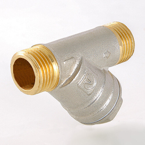 Фильтр механической очистки VALTEC VT.190 НР 1/2" DN 15 PN 20 косой латунный
