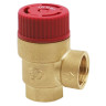 Клапан предохранительный Benarmo ВР 1/2"х1/2" DN 15х15 PN 16 Pср = 10 бар угловой латунный 1