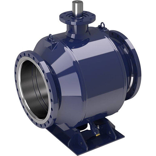 Кран шаровой NAVAL 28554205 DN 700 PN 16 стальной стандартнопроходный фланцевый