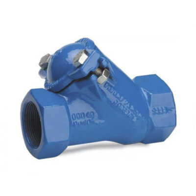 Клапан обратный ABRA D-022S ВР 2 1/2" DN 65 PN 16/10 канализационный шаровый муфтовый