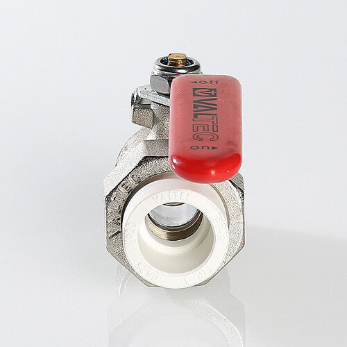 Кран шаровый VALTEC VTp.742 ВР 1" DN 32x25 PN 25 переходной латунный