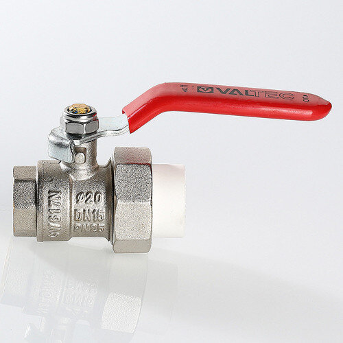 Кран шаровый VALTEC VTp.742 ВР 1" DN 32x25 PN 25 переходной латунный