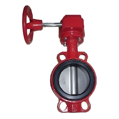 Затвор дисковый поворотный ABRA BUV-VF 866 DN 50 PN 16/10 межфланцевый с редуктором 1