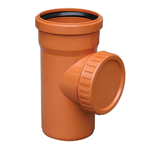 Ревизия НПВХ Ostendorf KG KGRE DN 200 PN 0,5 с круглым люком