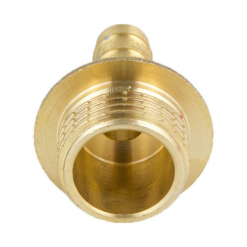 Переходник для шланга латунный Aquasfera 9102 DN 40x40 PN 16 резьба - 1 1/2''x40, резьбовой НР-НР, 9102-13