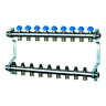 Коллекторная группа Watts HKV 2010-VA 9-ти контурный НР 1"x3/4" DN 25 PN 6 с регулирующими клапанами 1