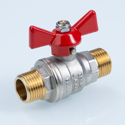 Кран шаровый VALTEC VT.419 ГОСТ Р 59553-2021 НР 1/2" DN 15 PN 40 никелированный латунный 4
