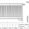 Радиатор панельный Royal Thermo VENTIL COMPACT VC22-300-2500 RAL9016 2