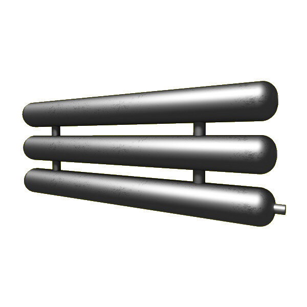 Регистр отопления РСЭ-3x42x2,0-3000 секционный трёхрядный с эллиптическими заглушками