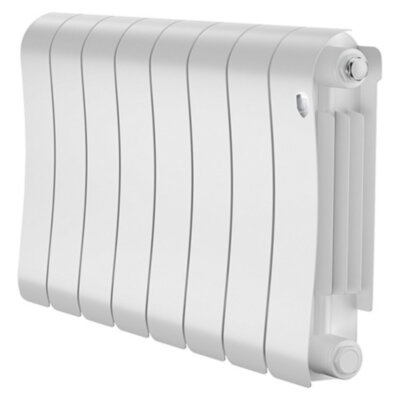 Радиатор биметаллический Royal Thermo Infinity 300 (8 cекций) Bianco Traffico
