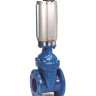 Задвижка AVK 715/30 DN 300 PN 10 клиновая фланцевая с пневмоприводом 1