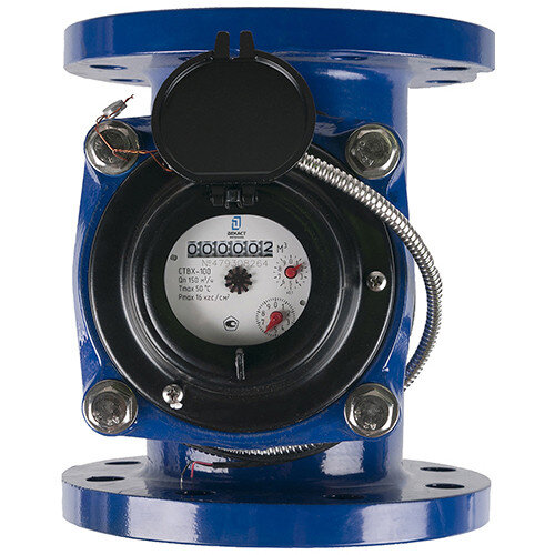 Счетчик промышленный Декаст СТВХ-100 ДГ1 (100 л/имп) холодной воды