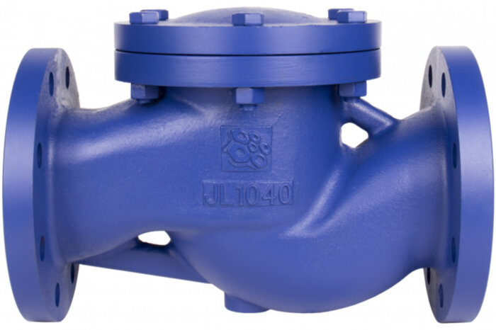 Клапан обратный подъемный РАШВОРК 487 Ду40 Ру16 фланцевый чугунный