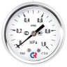 Манометр РОСМА ТМ-121Т.00 (0...1,6 МПа) Дкорп=40мм кл. 2,5 G1/8" коррозионностойкий виброустойчивый осевой 00000000581 1