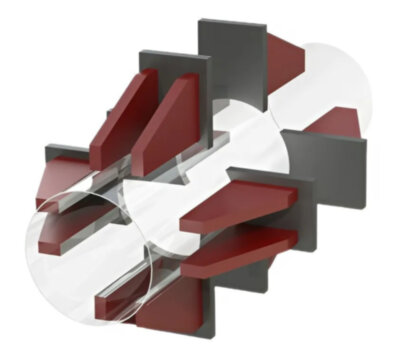 Опора Т5.14 Ду 820 мм Серия 4.903-10 выпуск 4 неподвижная лобовая четырехупорная толщина стенки 8 мм