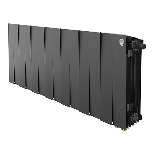 Радиатор биметаллический Royal Thermo PianoForte 300 VD (14 секций) Noir Sable 1