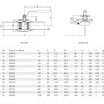 Кран шаровой Vexve 230010 DN 10 PN 40 стальной стандартнопроходный под приварку для жидкости, ручка-рычаг 2