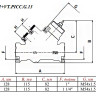 Картридж Valtec VT.PICC.G.136 М32 для стабилизатора расхода VT.PICV с открытой настройкой под сервопривод черный 2