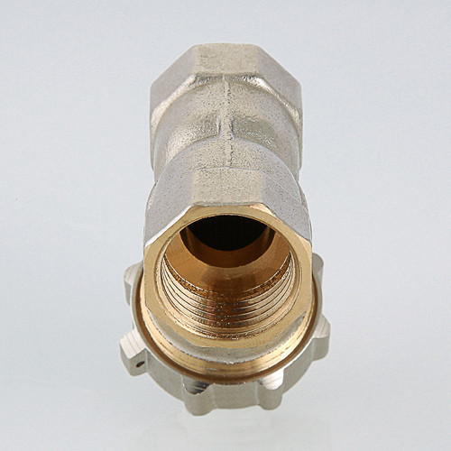 Фильтр механической очистки VALTEC VT.193 ВР 1/2" DN 15 PN 20 косой с заглушкой латунный 7