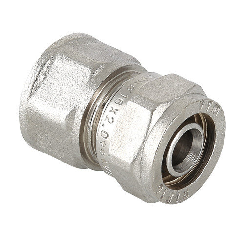 Переходник VALTEC VTm.302 ВР 3/4" DN 26x20 PN 10 латунный никелированный