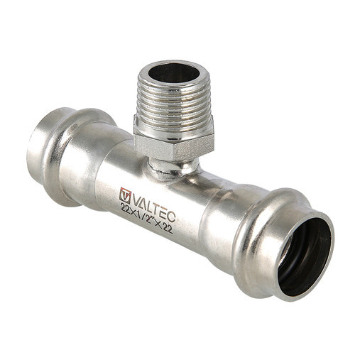 Тройник переходной VALTEC VTi.933.I НР 1/2" DN 28x15x28 PN 16 нержавеющая сталь 1