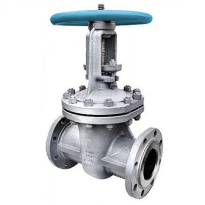 Задвижка 30нж15нж Ду200 Ру40 фланцевая клиновая нержавеющая сталь под штурвал