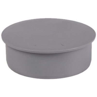 Заглушка PP-H Ostendorf HT HTM DN 160 цвет серый