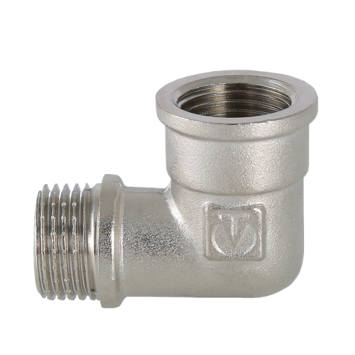 Латунный угольник VALTEC 1/4" резьбовой 90 с переходом на наружную резьбу VTr.092.N.0002