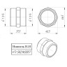 Латунный ниппель VALTEC 1 1/4" VTr.582.N.0007 5