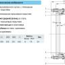 Демонтажная вставка HAWLE 9810 DN 125 PN 10/16 чугунная 2