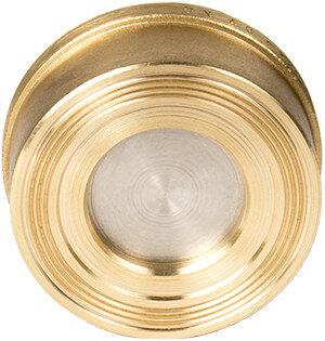 Клапан обратный пружинный ZETKAMA 275H Ду100 Ру16 латунный межфланцевый zCHE 275H100C50