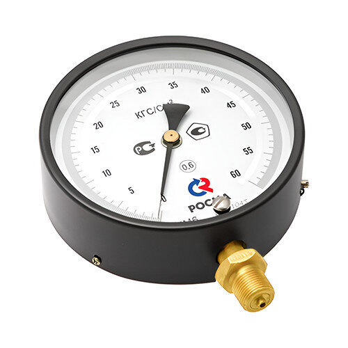 Манометр РОСМА ТМ-610Р.МТИ.00 (0...2,5 МПа) Дкорп=150мм кл. 0,6 G1/2'' общетехнический радиальный 00000031061