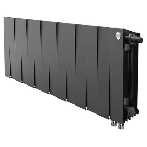 Радиатор биметаллический Royal Thermo PianoForte 300 VDR (14 секций) Noir Sable 1
