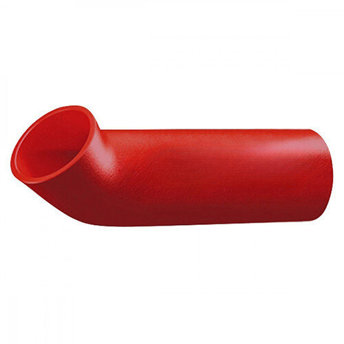 Отвод (колено) 45° с удлиненной стороной (250 мм) SML DN 80 мм чугунный