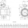 Кран шаровой Vexve 104xx1800 DN 800 PN 16 стальной стандартнопроходный под приварку для жидкости, с ручным редуктором 2