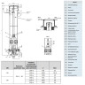 Воздушный вантуз Hawle 9823 DN 80/1055 мм PN16 для безколодезной установки 2