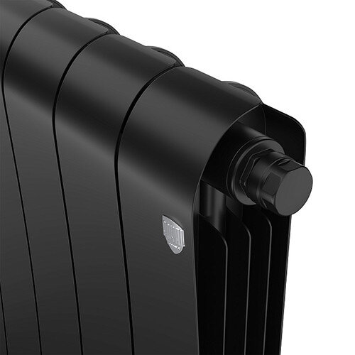 Радиатор биметаллический Royal Thermo Infinity V 500 (6 cекций) Noir Sable
