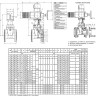 Задвижка Jafar 2911 DN 125 PN 10 с обрезиненным клином с электроприводом фланцевая 2