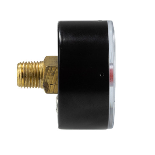 Манометр-индикатор VALTEC VT.TM50.T.01 1/4'' (0…10 бар) Дкорп=50мм пружинный осевой 9