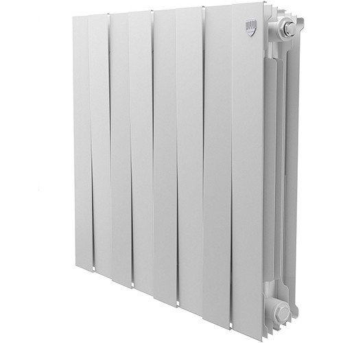 Радиатор биметаллический Royal Thermo PianoForte 500 (8 cекций) Bianco Traffico 1