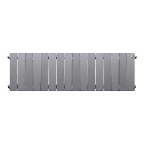 Радиатор биметаллический Royal Thermo PianoForte 300 (16 секций) Silver Satin 2