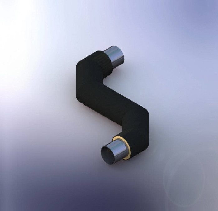 Z-образный элемент трубопровода ст. 920х10,0-1-ППУ-ПЭ
