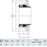Фланец HAWLE 7602 DN 80/98 фиксирующий 4