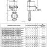 Затвор дисковый поворотный ABRA BUV-VF 863 EAGZ DN 125 PN 16/10 межфланцевый с электроприводом 2